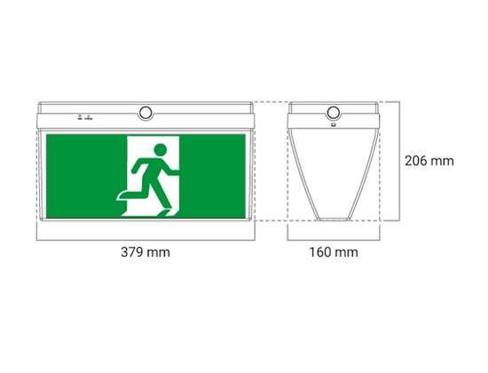 Emergency Lighting Exit Signs